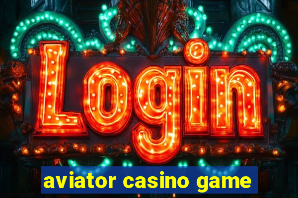 aviator casino game