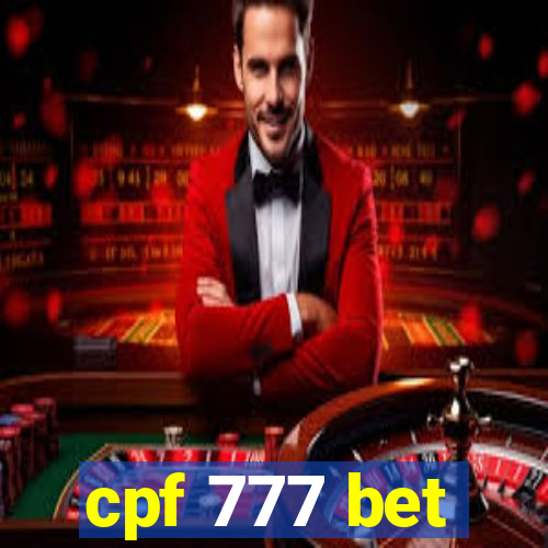 cpf 777 bet