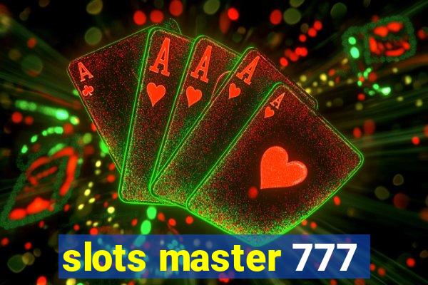 slots master 777