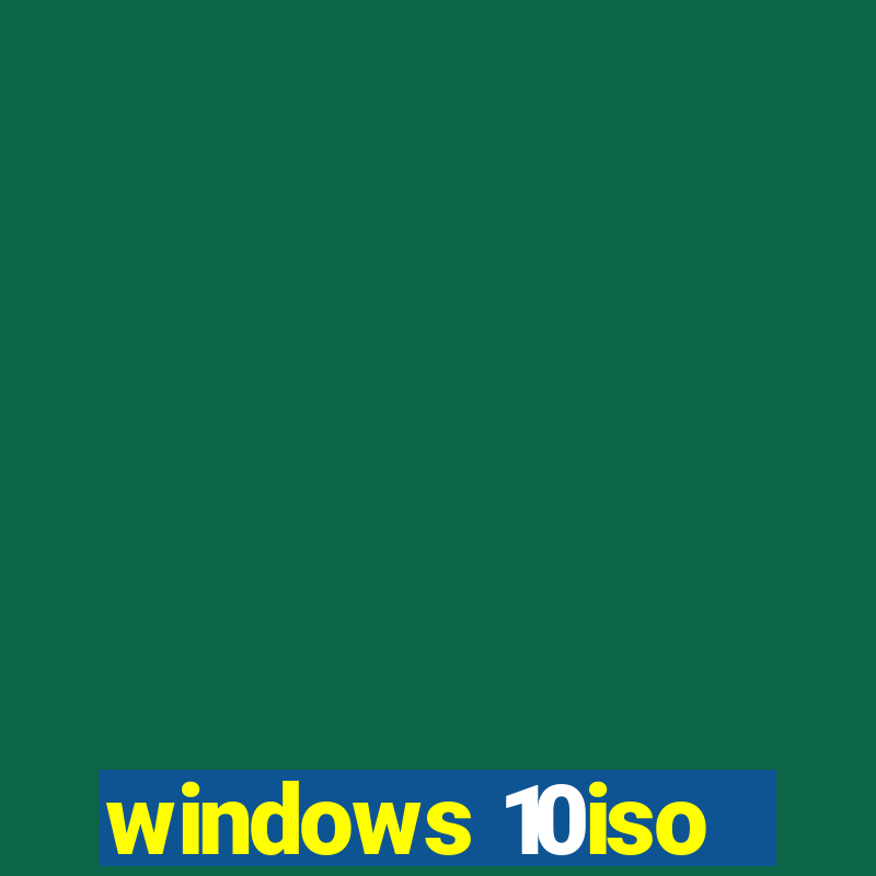 windows 10iso