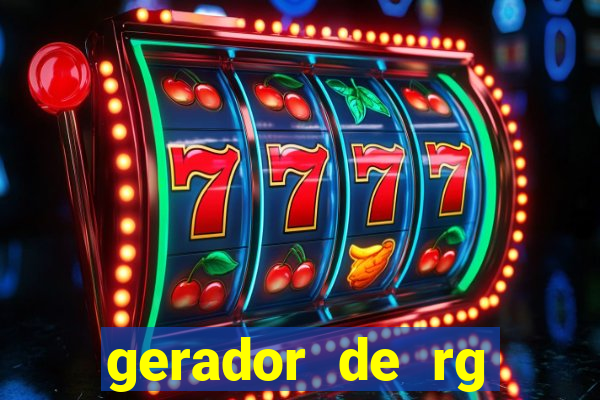 gerador de rg frente e verso