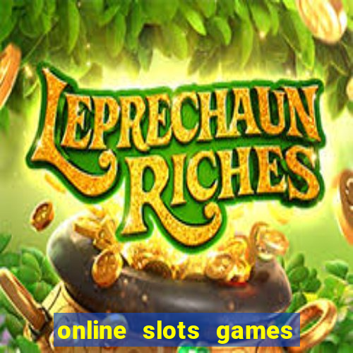 online slots games real money