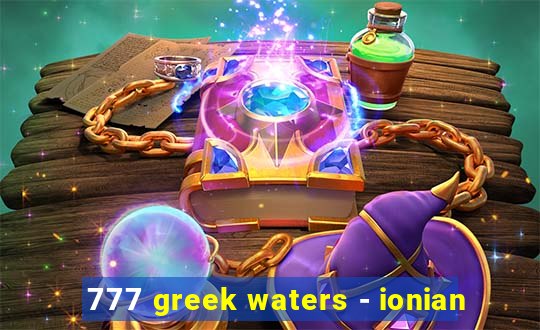 777 greek waters - ionian