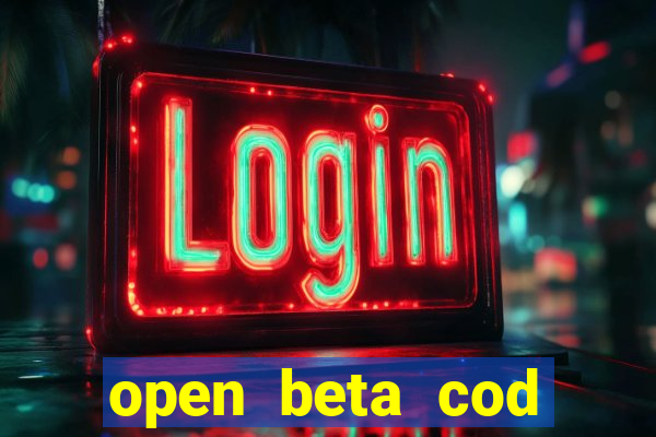 open beta cod black ops 6