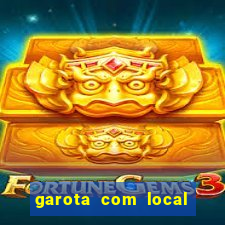 garota com local em santos