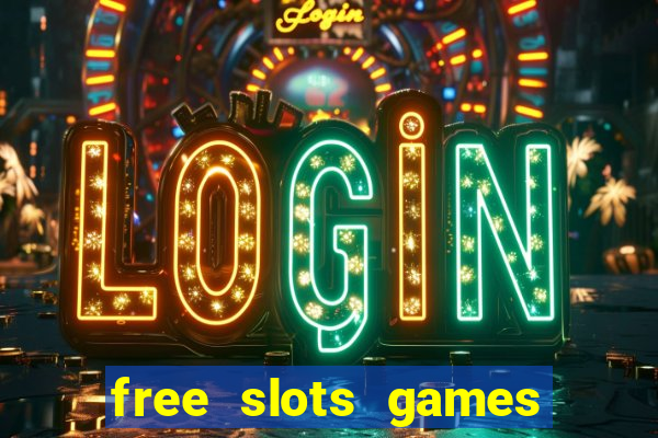 free slots games real money