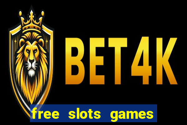 free slots games real money