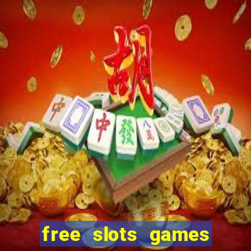 free slots games real money