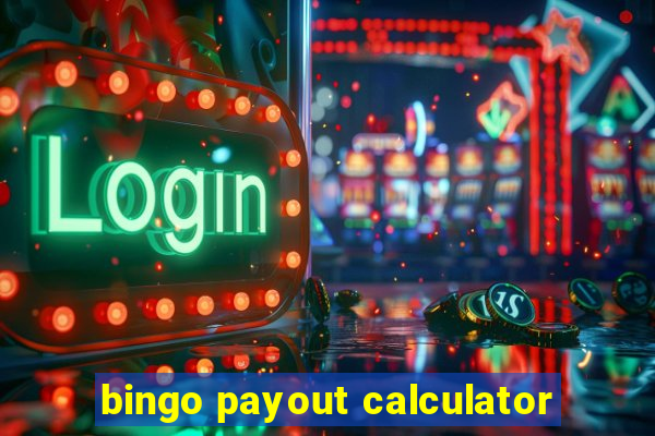 bingo payout calculator