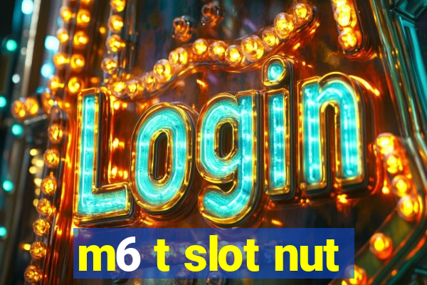 m6 t slot nut