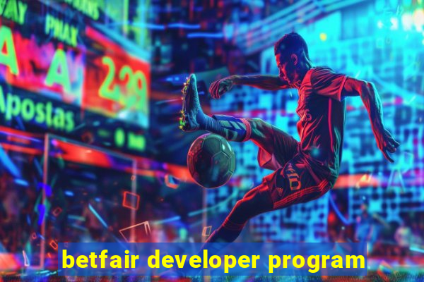 betfair developer program