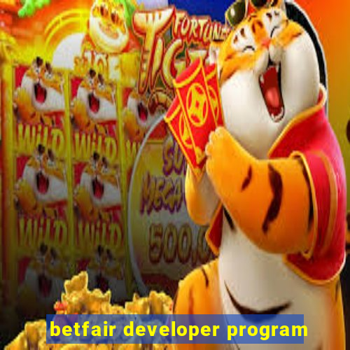 betfair developer program