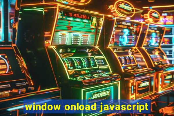 window onload javascript