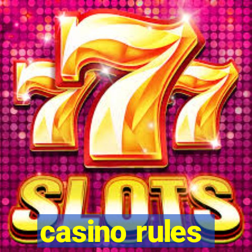 casino rules