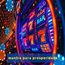 mantra para prosperidade