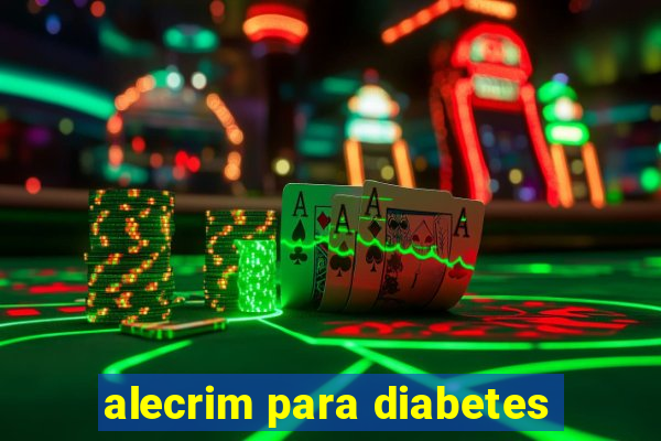 alecrim para diabetes