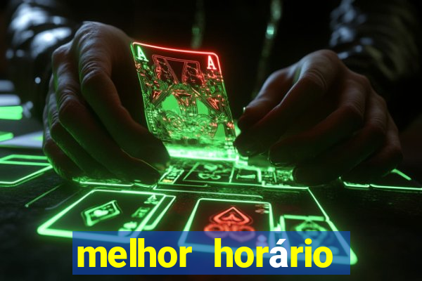 melhor horário para jogar fortune mouse a tarde