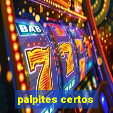 palpites certos