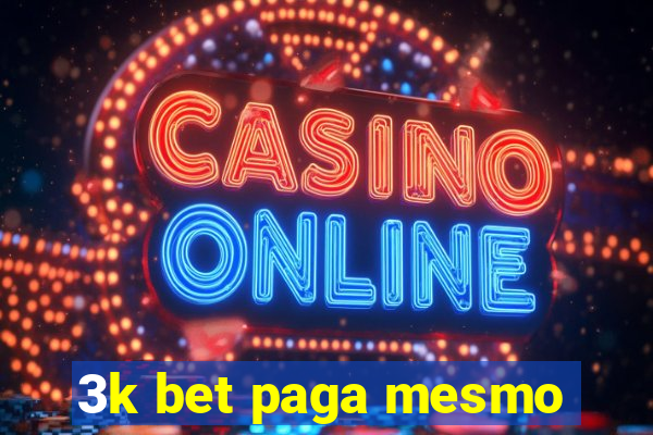 3k bet paga mesmo