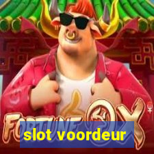 slot voordeur