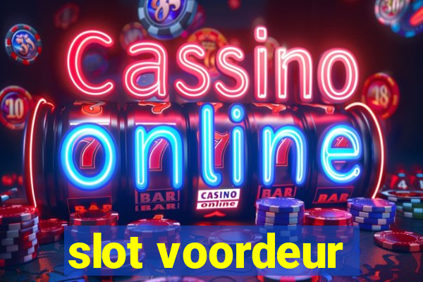 slot voordeur