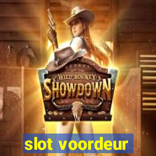 slot voordeur