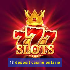 1$ deposit casino ontario