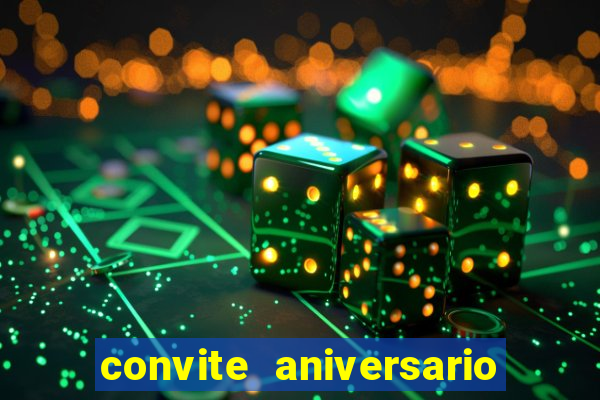 convite aniversario infantil futebol