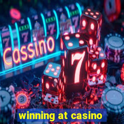 winning at casino