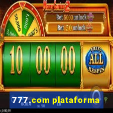 777.com plataforma