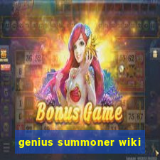 genius summoner wiki