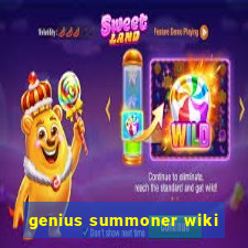 genius summoner wiki