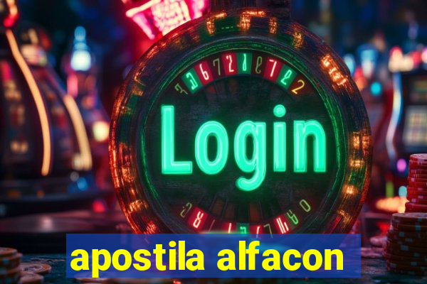 apostila alfacon