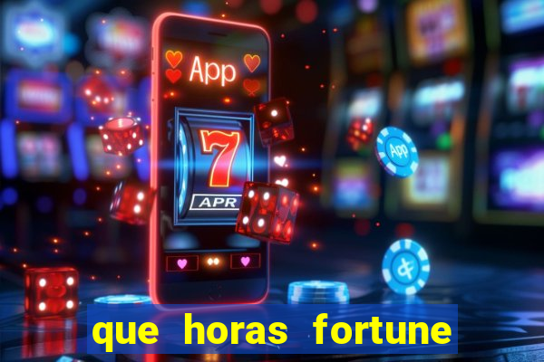 que horas fortune mouse paga