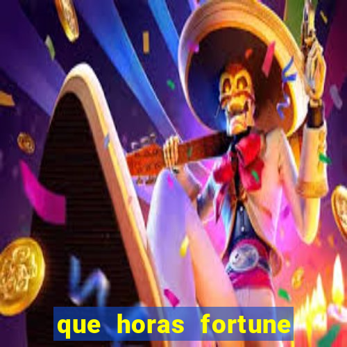 que horas fortune mouse paga