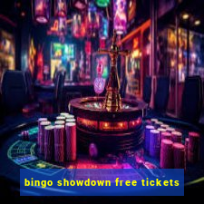 bingo showdown free tickets