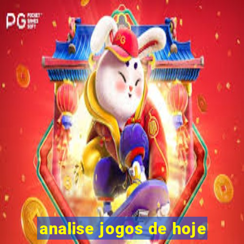 analise jogos de hoje