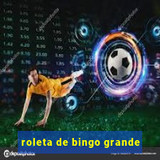 roleta de bingo grande