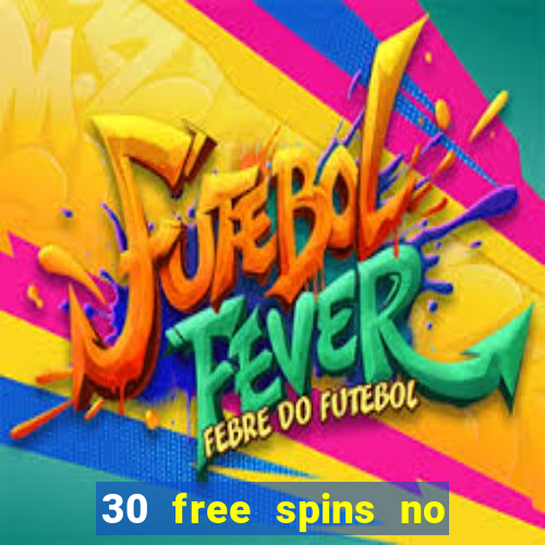 30 free spins no deposit paradise casino