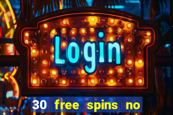 30 free spins no deposit paradise casino