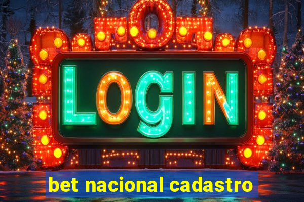 bet nacional cadastro