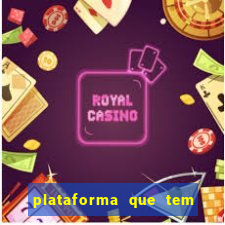 plataforma que tem fortune tiger