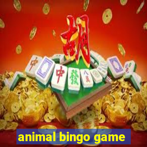 animal bingo game