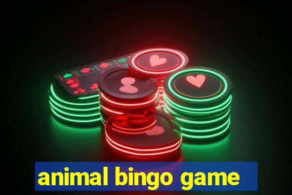 animal bingo game