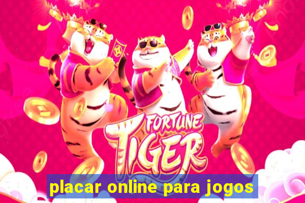 placar online para jogos