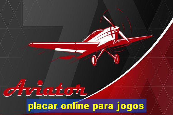 placar online para jogos