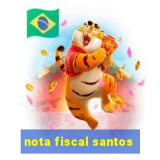 nota fiscal santos