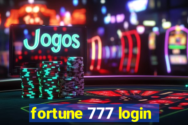 fortune 777 login