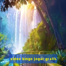 video bingo jogar gratis