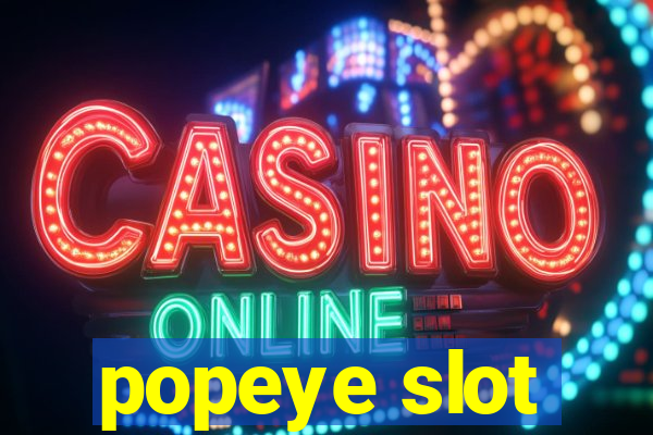 popeye slot